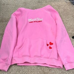 Pink Women's Crew Neck Sweater